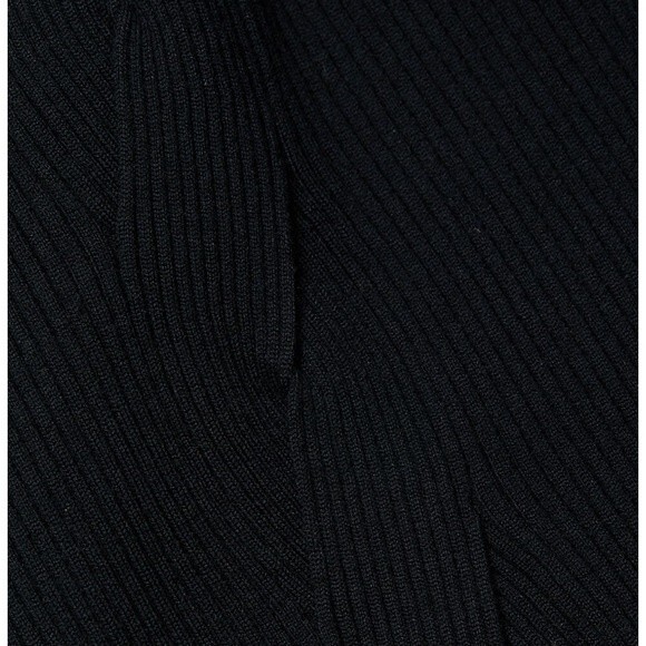 SIMKHAI Alejandra Twisted Cable Fitted Dress Black Size M NWT - Picture 9 of 9